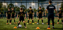 Next Gen Ballerz small-group training session